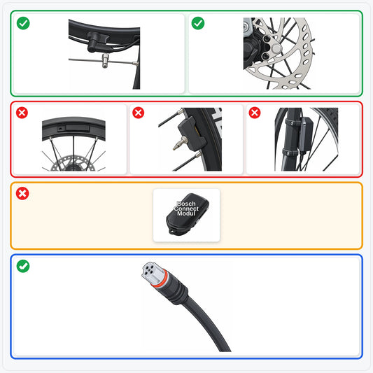 RedPed für Bosch Smart System BES3 Gen4 Tuning E-Bike (NICHT für Ventilmagnet)