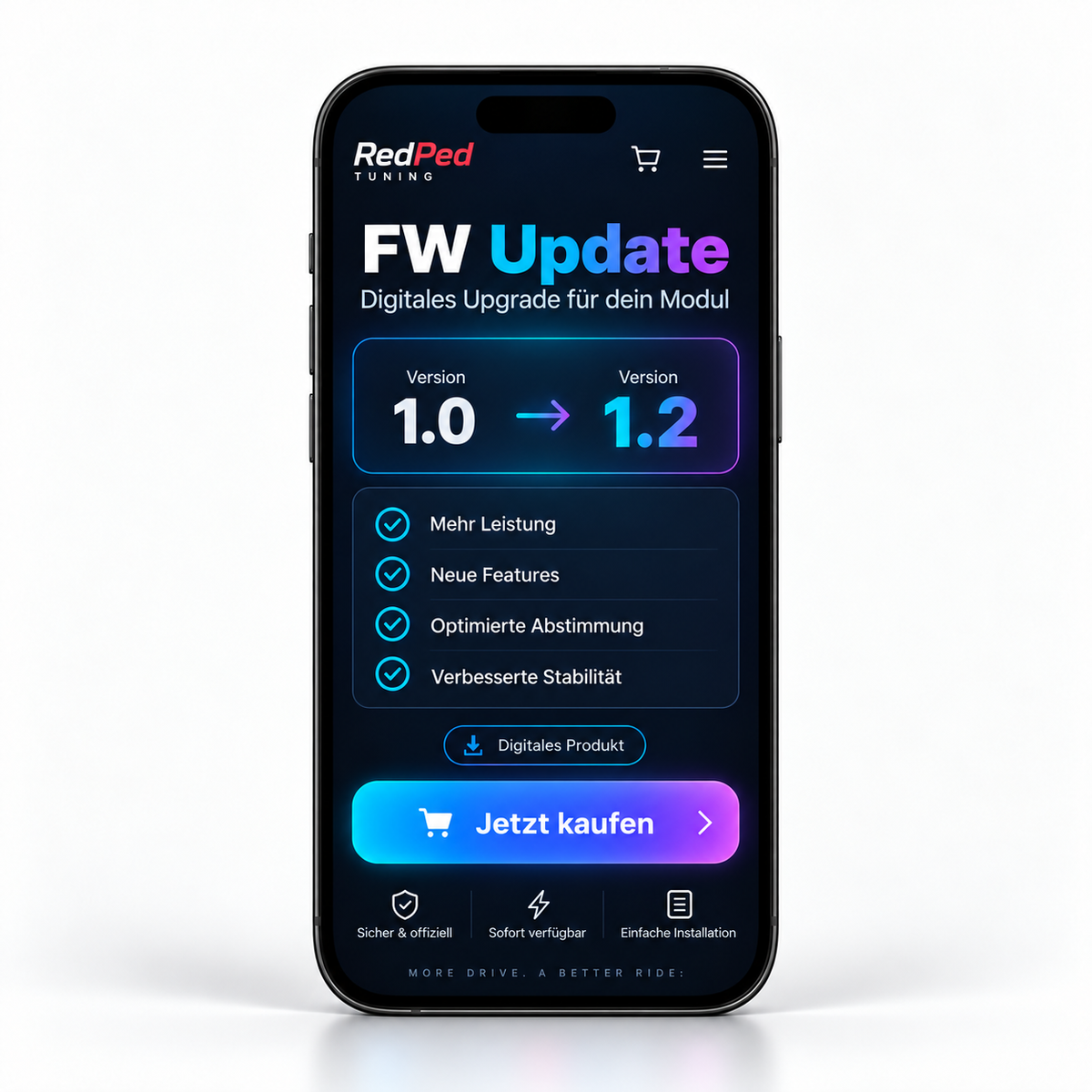 RedPed 3 for Bosch Firmware Update