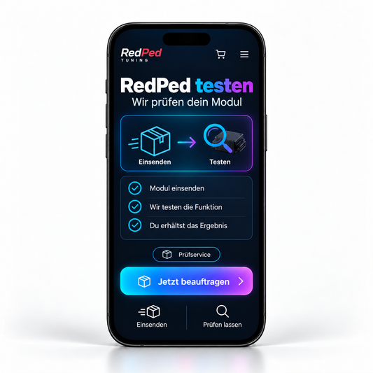 RedPed Modul testen