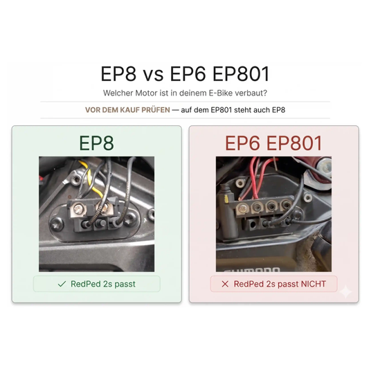 RedPed 2s for Shimano EP8 Tuning EP800 E-Bike (NOT EP6 EP801)
